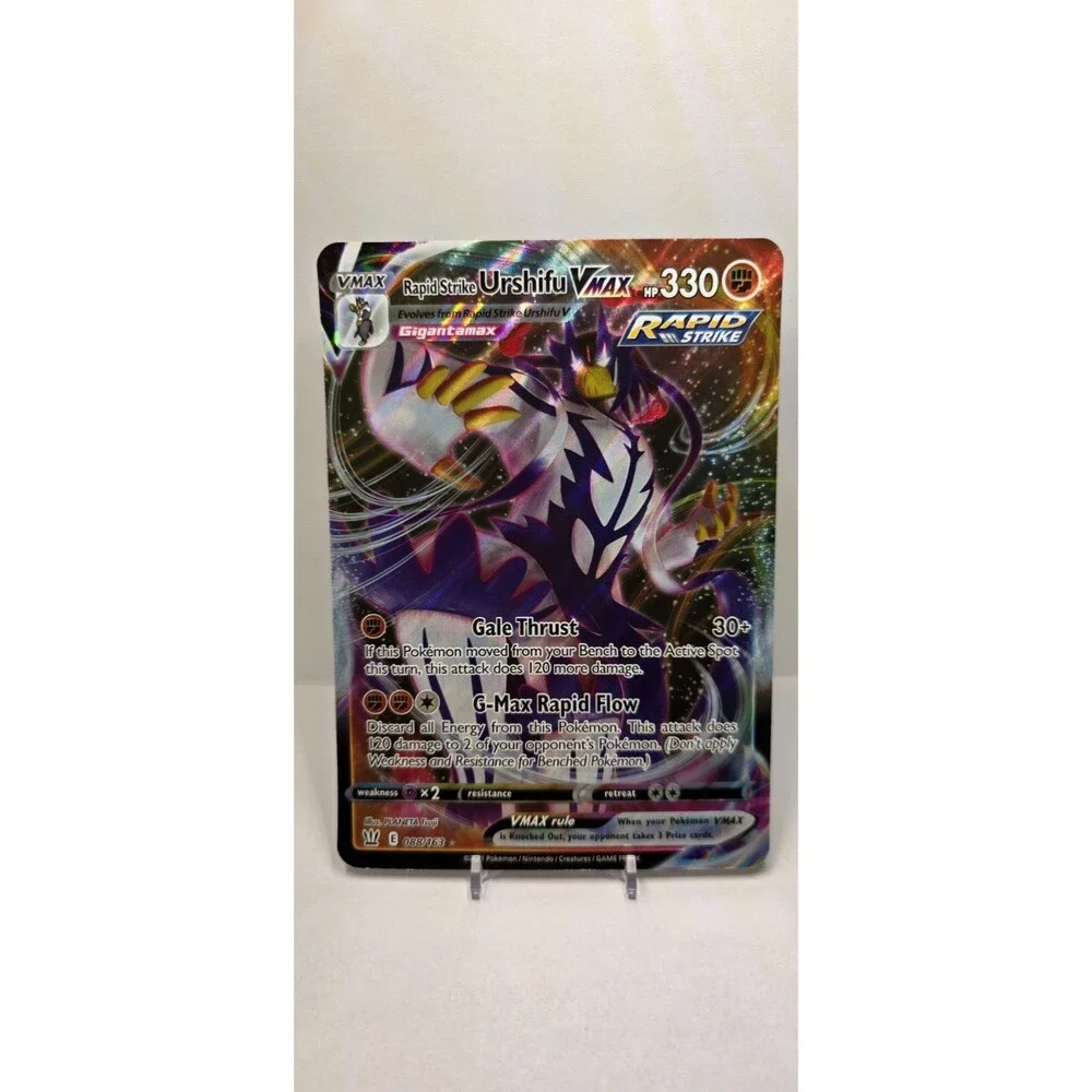 Rapid Strike Urshifu Vmax JUMBO Promo Card 088/163 Pokemon
